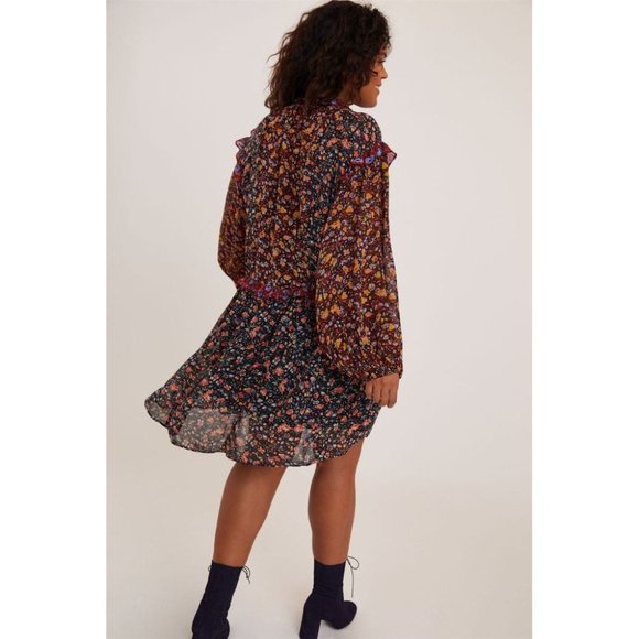 ANTHROPOLOGIE New Helene Tunic Ruffled Dress - Picture 3 of 7